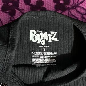 Bratz Black Ribbed Top